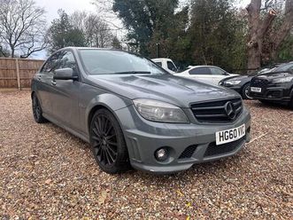 2011 mercedes-benz c-class 6.3 c63 amg saloon 4d 7g-tronic