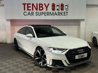 2021 audi a8 3.0 tdi v6 50 black edition saloon 4dr diesel tiptronic quattro euro 6 (s/s saloon d...