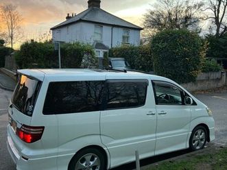 toyota alphard g luxury auto 4wd 3.0 v6 petrol, 2006, 104k miles
