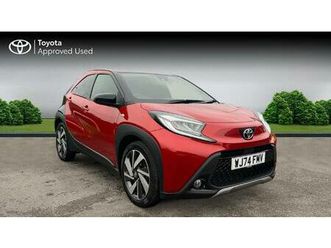 toyota aygo x exclusive hatchback's 1.0 vvt-i exclusive x-shift euro 6 (start/stop) 5dr