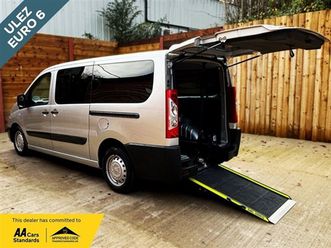 4 seat l2 lwb twin wheelchair accessible disabled access vehicle wav