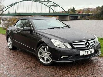 5.5 e500 v8 sport cabriolet g-tronic euro 5 2dr