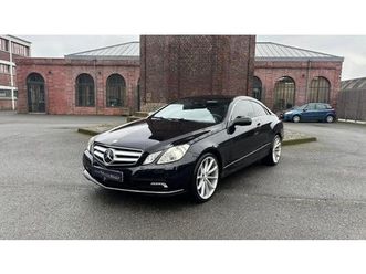 2009 mercedes e class noir automatique, 7+ vitesses condu...