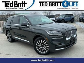 used 2022 lincoln aviator standard awd