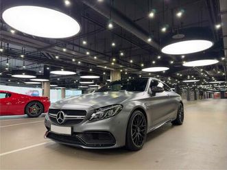 4.0 c63 v8 biturbo amg s (premium) spds mct euro 6 (start/stop) 2dr