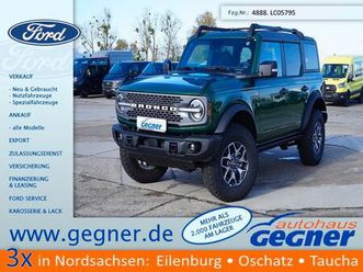 ford bronco badlands 2.7l v6 at 4x4 360kam navi b&o