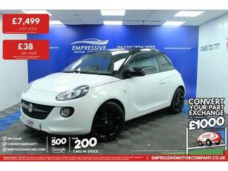 2018 68 vauxhall adam 1.2i ecoflex energised hatchback 3dr petrol manual euro 6