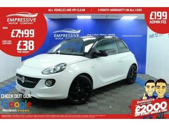 2018 68 vauxhall adam 1.2i ecoflex energised hatchback 3dr petrol manual euro 6
