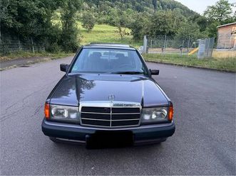 mercedes-benz 190e (w201) • h-zulassung • automatik• rostfrei