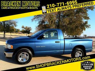 2004 dodge ram 1500 st 2wd