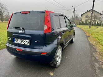 nissan note 2006r diesel 1.5 dci doinwestowany/ladny/oszczedny bielsko-biala • olx.pl