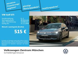 golf viii gti 2.0 tsi ahk iq.light navi leder pano navi rearview parkassist+h&k alu19'estorilblack d