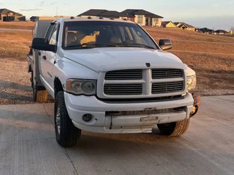 2003 dodge 3500 5.9 l cummings 5 speed manual aluminum short box