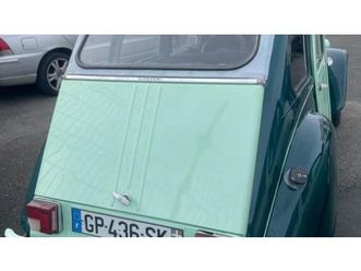 1981 citroen 2cv vert foncé manuel, 4 vitesses conduite à...