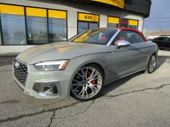 2022 audi s5 cabriolet progressiv