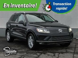 2015 volkswagen touareg tdi = aucun carfax rapporte
