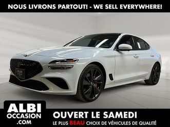 2023 genesis g70 sport 3.3t cuir toit nav 4rm