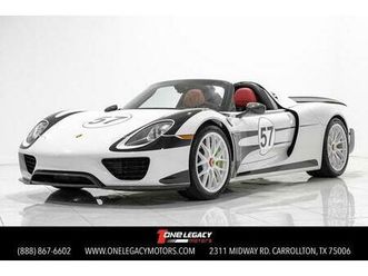 2015 porsche 918 spyder base w/weissach package