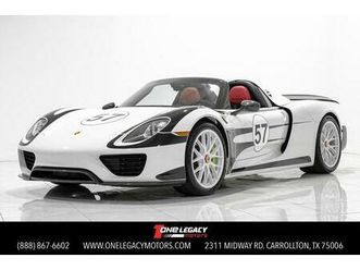 used 2015 porsche 918 spyder base w/weissach package