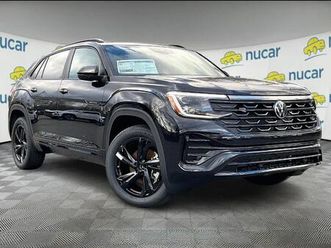 new 2026 volkswagen atlas cross sport 2.0t sel r-line black