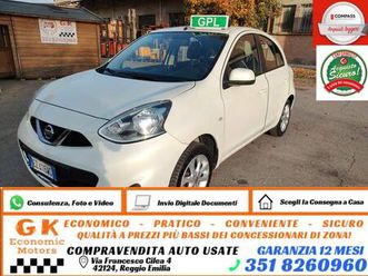 micra 4ª serie micra 1.2 12v 5 porte gpl eco visia