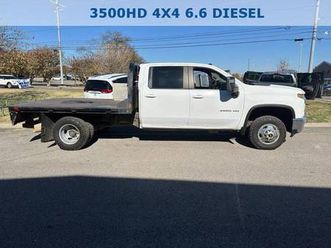 2021 chevrolet silverado 3500hd 4x4 6.6 diesel dually! stk#513548