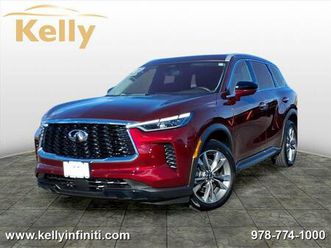 certified 2025 infiniti qx60 luxe