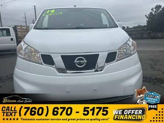2014 nissan nv200 nv 200 nv-200 scargo mini van priced to sell!