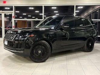 2018 land rover range rover 5.0l supercharged lwb