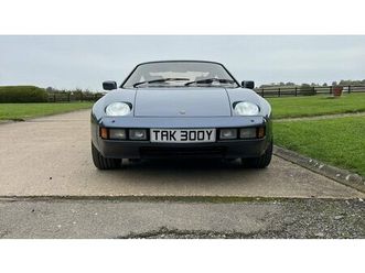 1982 porsche 928 bleu automatique, 3 vitesses conduite à...