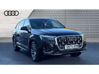 audi q7 55 tfsi quattro s line 5dr tiptronic suv 2025, 1789 miles, £55490 - 32974652 - exchangeandmart.co.uk