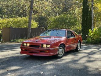 1986 dodge daytona turbo z