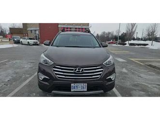 2014 hyundai santa fe xl limited awd – 7 seater – excellent cond