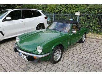 triumph spitfire 1500 cabriolet mit h-kennzeiche