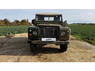 1976 land rover series 3 vert foncé manuel, 4 vitesses co...