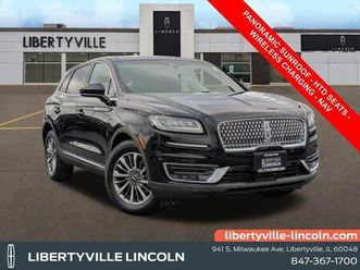 used 2019 lincoln nautilus select