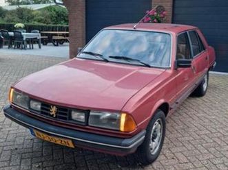 peugeot 305 oldtimer, 1.6 s 1985 rood — peugeot — marktplaats
