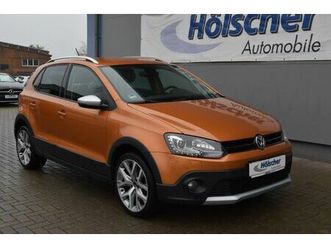 volkswagen polo crosspolo!auto! leder,sitzh,parks,v&h,xenon