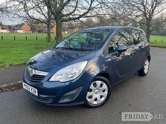 vauxhall meriva 2012