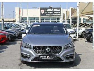 mg 6 luxury 1.5l mg 6 -luxury - 2022 - gcc - no accidents, 1.5l - in excellent condition