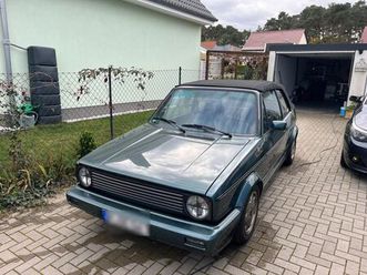 vw golf 1 cabrio etienne aigner grün