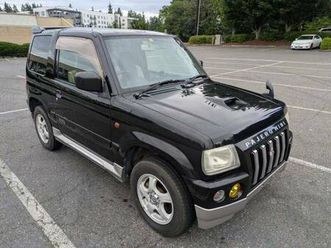 2000 mitsubishi pajero mini duke 4wd mt5 turbo 20 valve