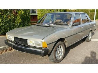 1982 peugeot 604 beige manuel, 5 vitesses conduite à gauc...