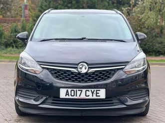 2017 vauxhall zafira tourer 1.4i 16v turbo design
