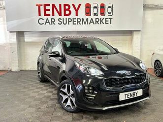 2016 kia sportage 2.0 crdi gt-line suv 5dr diesel auto awd euro 6 (134 bhp) estate diesel automatic
