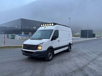 vw crafter camping van