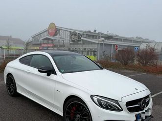 mercedes c400 coupe amg line-4matic-night edition-pano-9gtronic