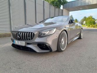 mercedes-benz s 500 cabriolet - amg 63 vollausstattung