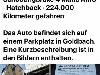 mercedes benz 220d shootingbrake 4 matic amg