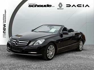 mercedes-benz e 300 cabrio cgi elegance navi ahk leder